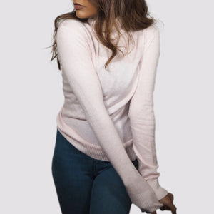 Cashmere Jumper in Blush