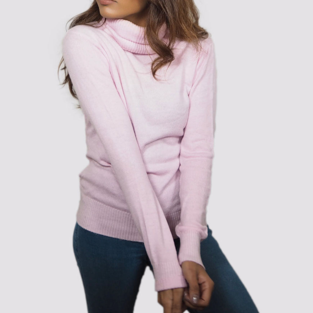 Cashmere Jumper in Candy Pink