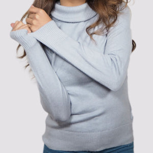 Cashmere Jumper in Ash Grey