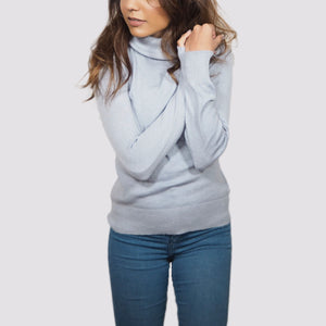 Cashmere Jumper in Ash Grey