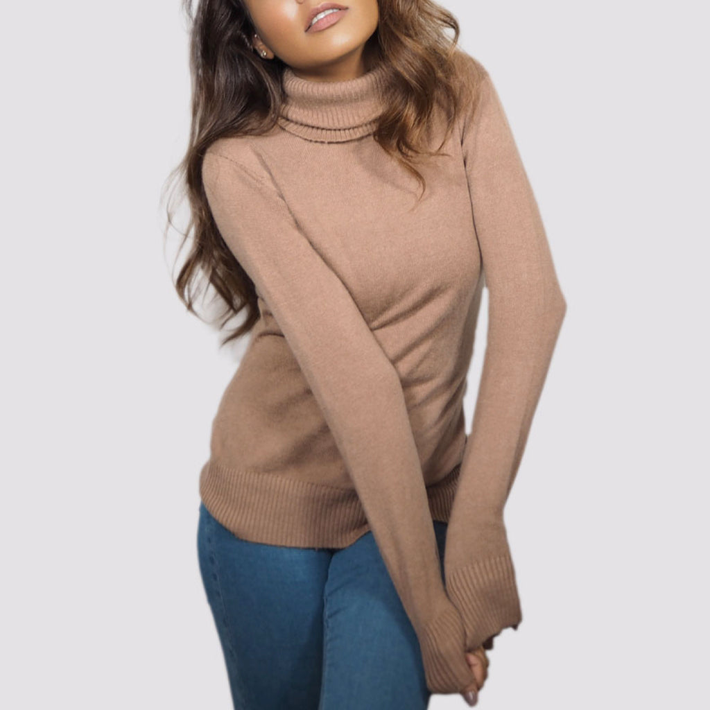 Cashmere Jumper in Taupe